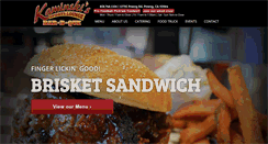 Desktop Screenshot of kaminskisbbq.com